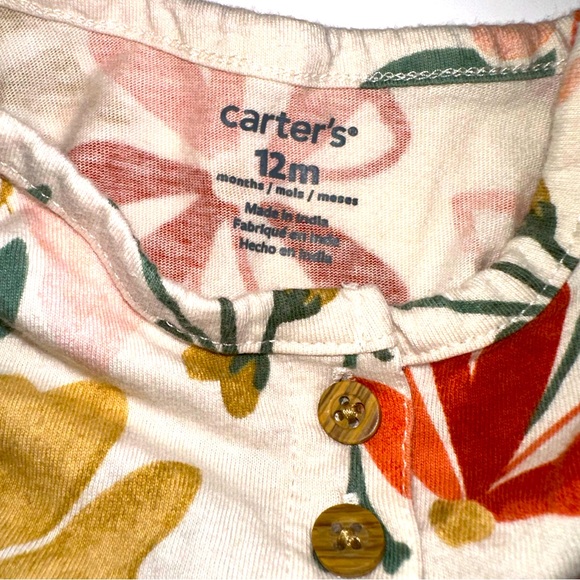 Carters Floral Dress - Picture 3 of 4